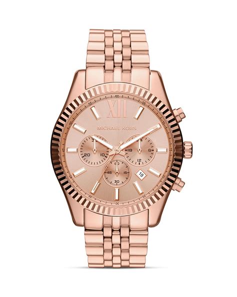 michael kors rose gold watch mens|michael kors watch 250300.